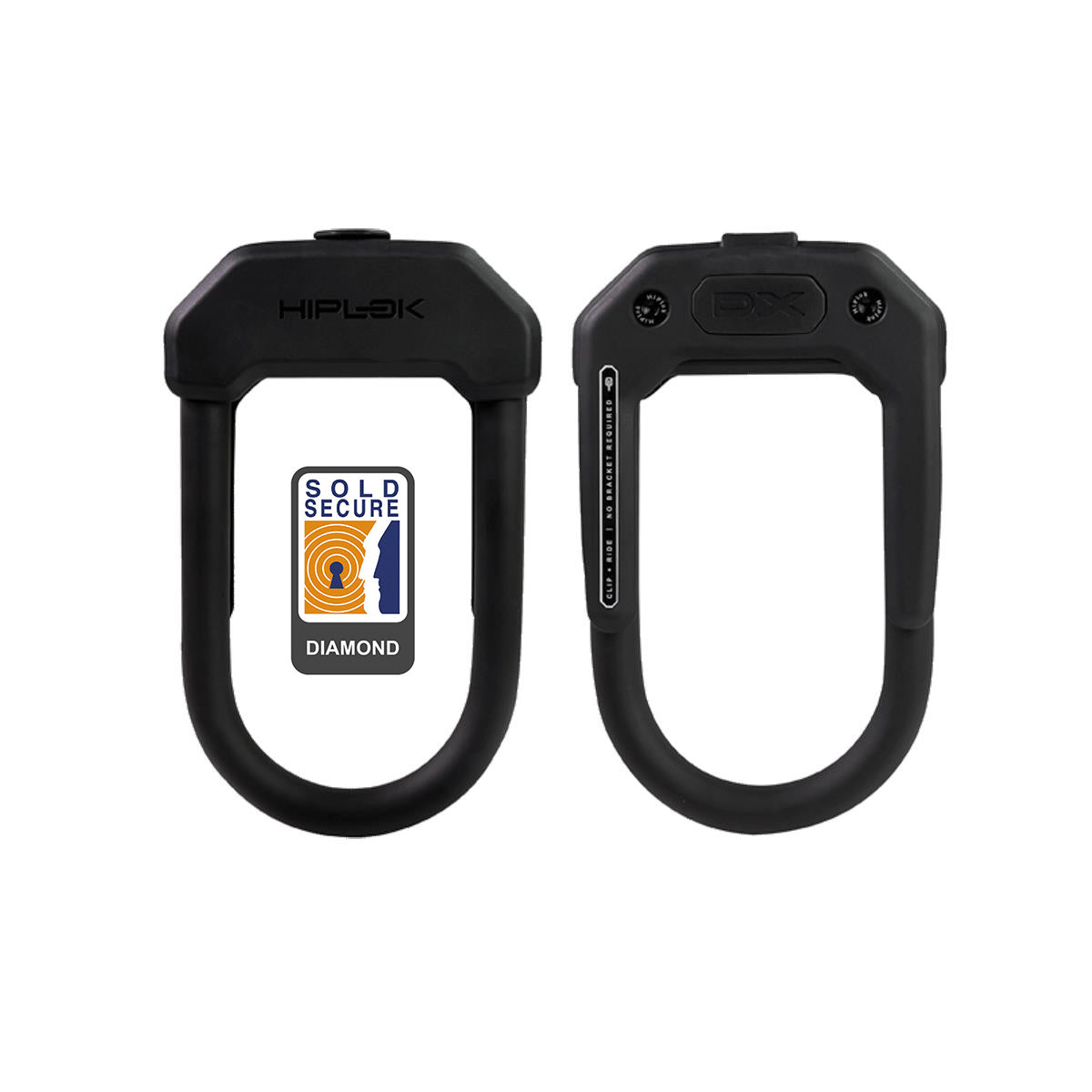 Hiplok DX D Lock 14mm X 15 X 8.5cm Hardened Steel (Diamond Sold Secure)