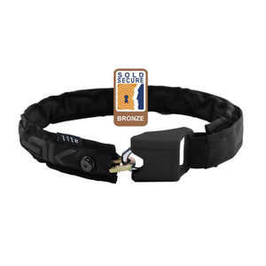 Hiplok LITE Wearable Chain Lock 6mm X 75cm - Waist 24-44 Inches (Bronze Sold Secure)