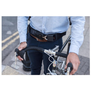 Hiplok ORIGINAL V1.5 Wearable Chain Lock 8mm X 90cm - Waist 24-44 Inches (Silver Sold Secure)