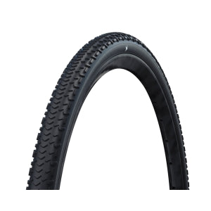 Schwalbe G-One RX Pro Super Race Evo V-Guard TLR Gravel Tyre in Black (Folding)