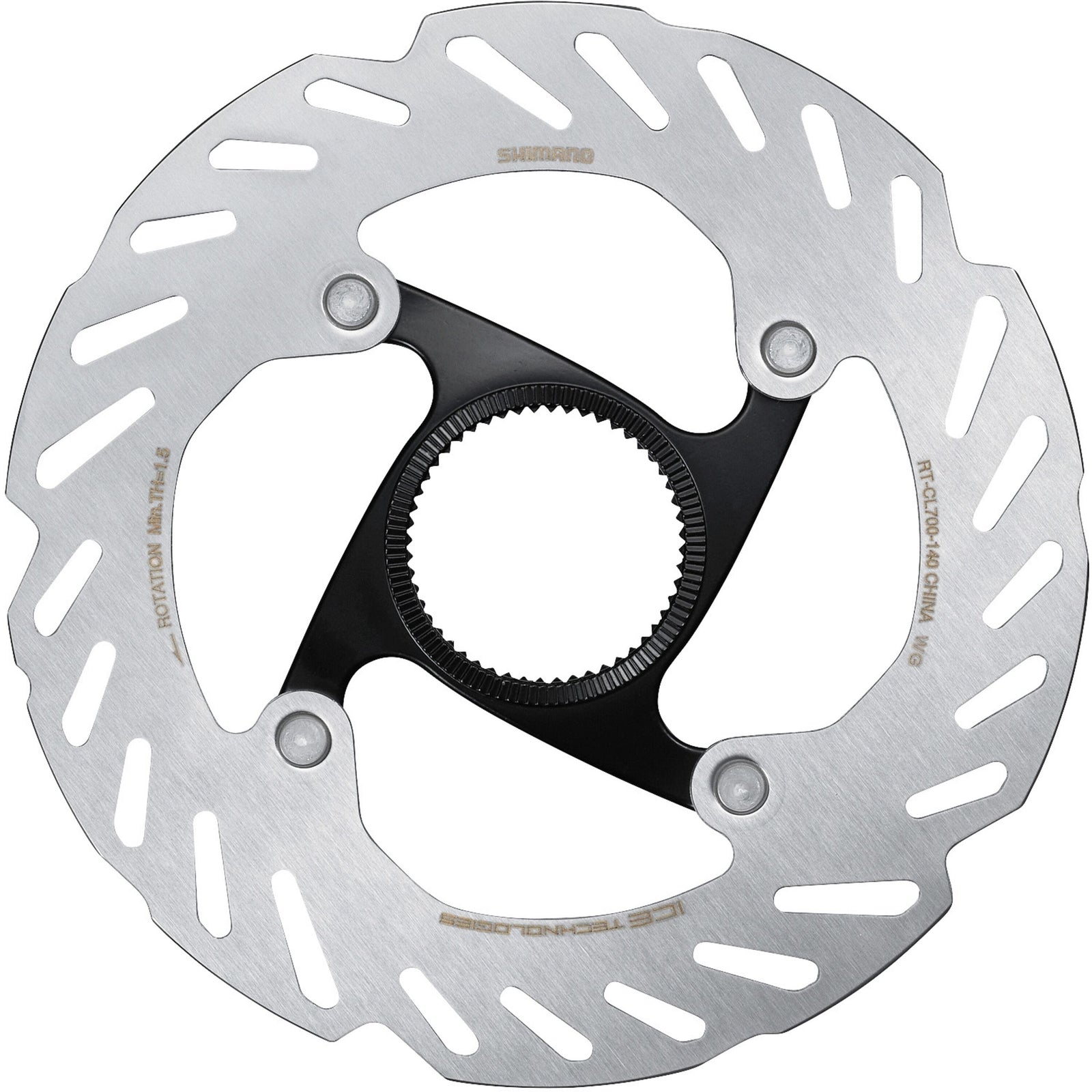 RT-CL700 Ice Tech rotor with external lockring, 140 mm